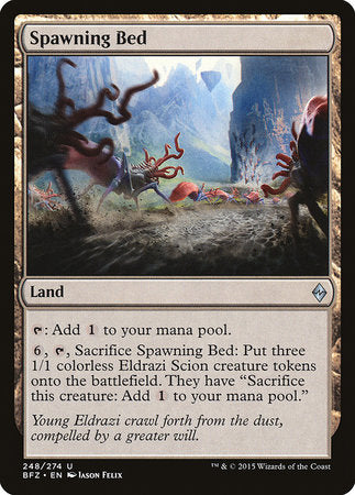 Spawning Bed [Battle for Zendikar] | Dumpster Cat Games