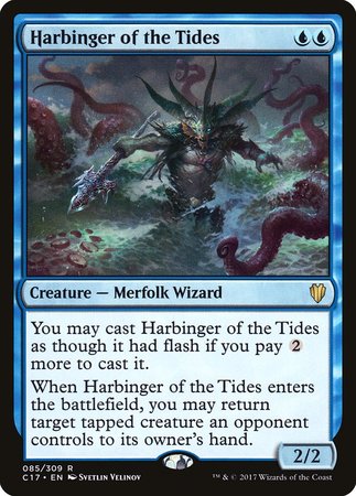 Harbinger of the Tides [Commander 2017] | Dumpster Cat Games