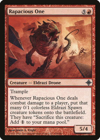 Rapacious One [Rise of the Eldrazi] | Dumpster Cat Games