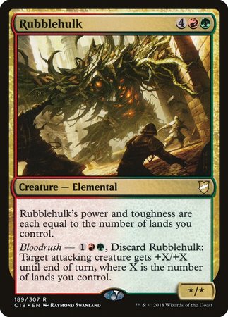 Rubblehulk [Commander 2018] | Dumpster Cat Games