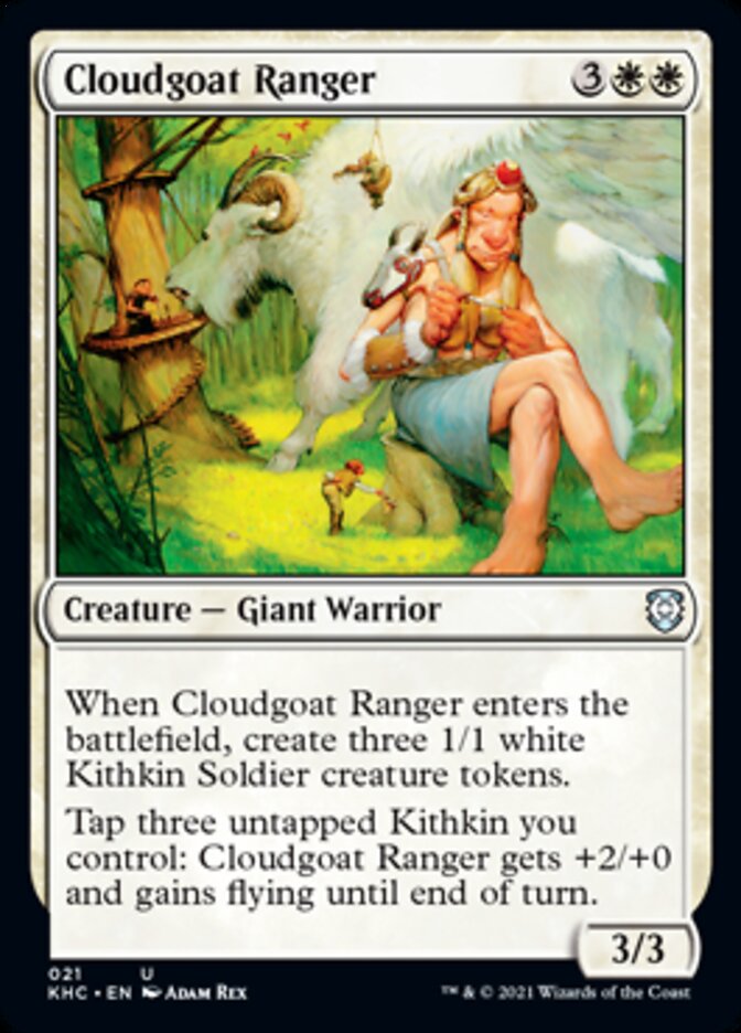 Cloudgoat Ranger [Kaldheim Commander] | Dumpster Cat Games