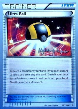 Ultra Ball (93/108) (Primal Groudon - Alejandro Ng-Guzman) [World Championships 2015] | Dumpster Cat Games