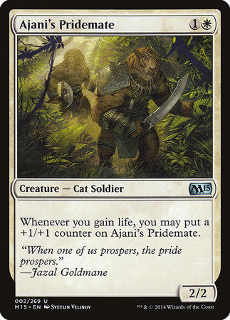 Ajani's Pridemate [Magic 2015] | Dumpster Cat Games