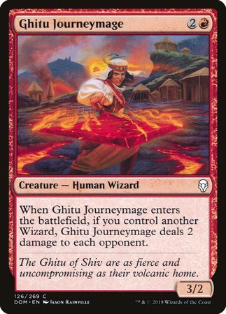Ghitu Journeymage [Dominaria] | Dumpster Cat Games