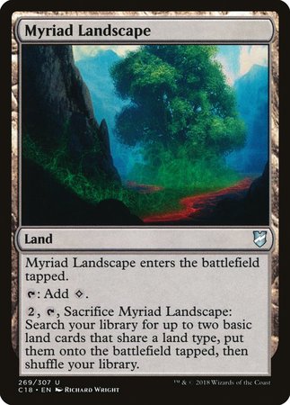 Myriad Landscape [Commander 2018] | Dumpster Cat Games