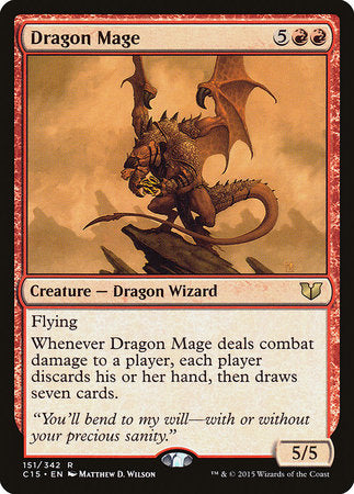 Dragon Mage [Commander 2015] | Dumpster Cat Games