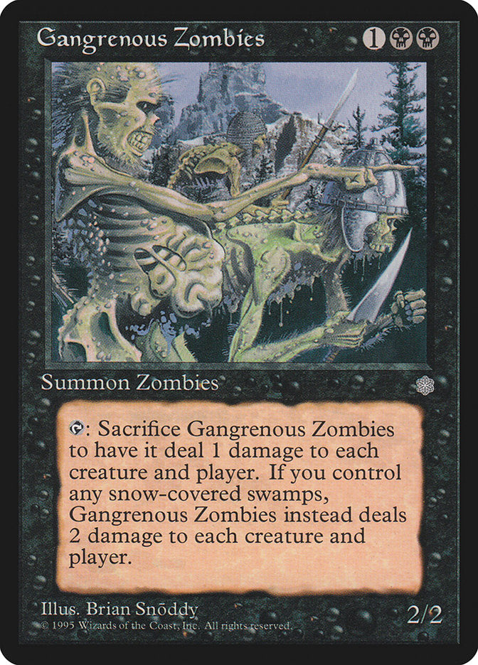 Gangrenous Zombies [Ice Age] | Dumpster Cat Games