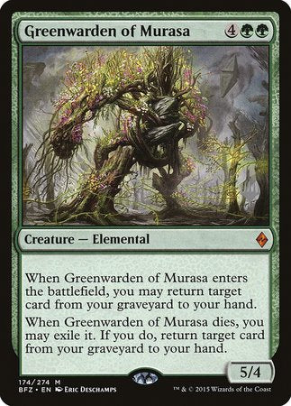 Greenwarden of Murasa [Battle for Zendikar Promos] | Dumpster Cat Games