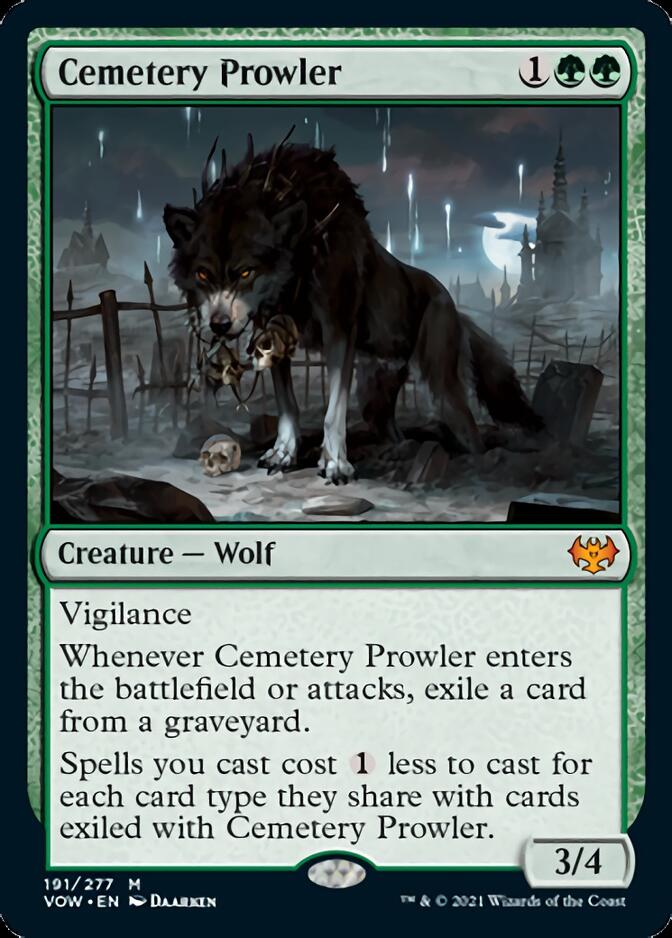 Cemetery Prowler [Innistrad: Crimson Vow] | Dumpster Cat Games