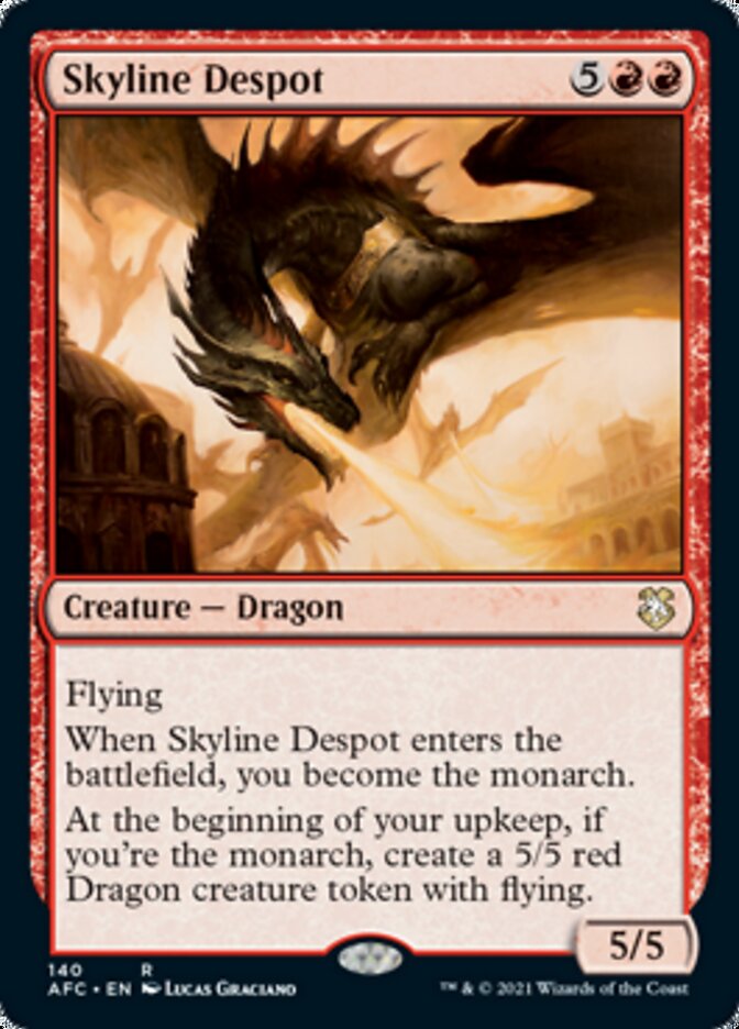 Skyline Despot [Dungeons & Dragons: Adventures in the Forgotten Realms Commander] | Dumpster Cat Games