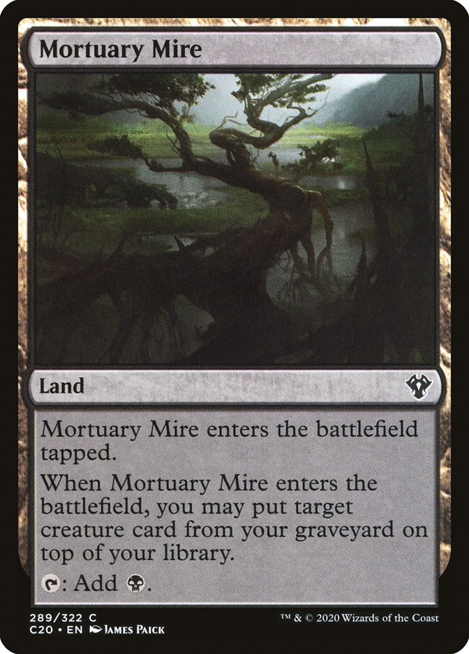 Mortuary Mire [Commander 2020] | Dumpster Cat Games