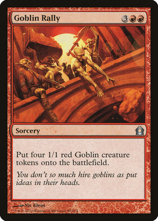 Goblin Rally [Return to Ravnica] | Dumpster Cat Games