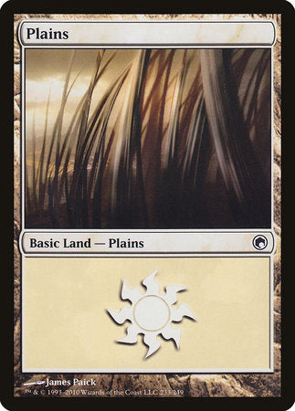 Plains (233) [Scars of Mirrodin] | Dumpster Cat Games