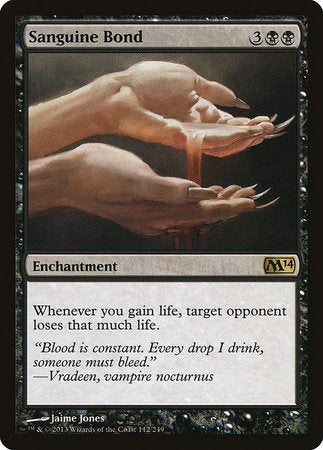 Sanguine Bond [Magic 2014] | Dumpster Cat Games