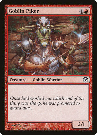 Goblin Piker [Duels of the Planeswalkers] | Dumpster Cat Games