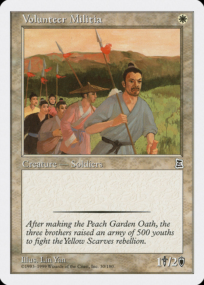 Volunteer Militia [Portal Three Kingdoms] | Dumpster Cat Games