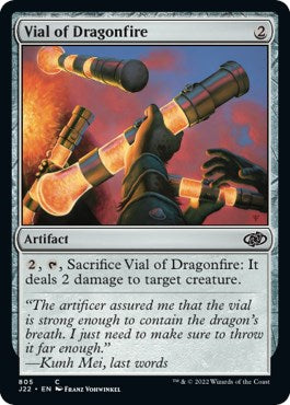 Vial of Dragonfire [Jumpstart 2022] | Dumpster Cat Games