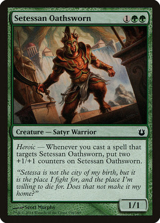 Setessan Oathsworn [Born of the Gods] | Dumpster Cat Games