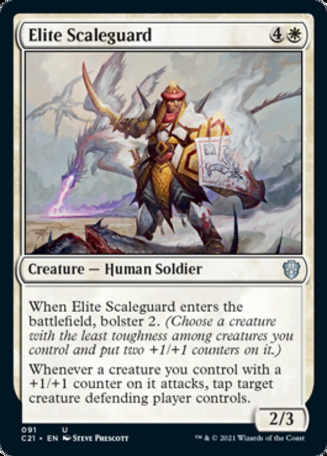 Elite Scaleguard [Commander 2021] | Dumpster Cat Games