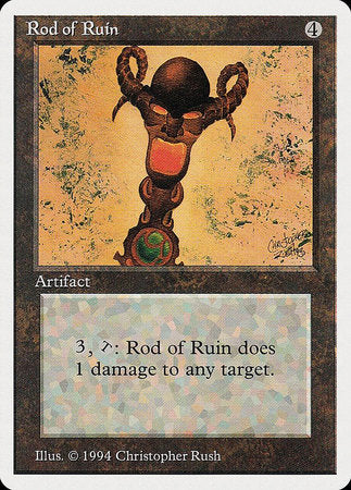 Rod of Ruin [Summer Magic / Edgar] | Dumpster Cat Games