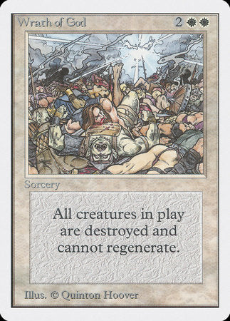 Wrath of God [Unlimited Edition] | Dumpster Cat Games