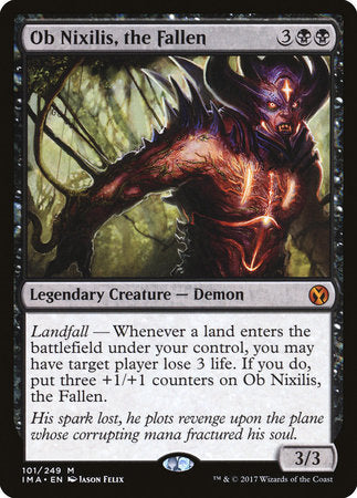 Ob Nixilis, the Fallen [Iconic Masters] | Dumpster Cat Games