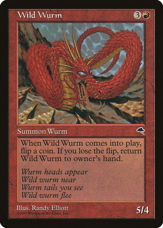 Wild Wurm [Tempest] | Dumpster Cat Games