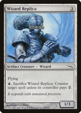 Wizard Replica [Mirrodin] | Dumpster Cat Games