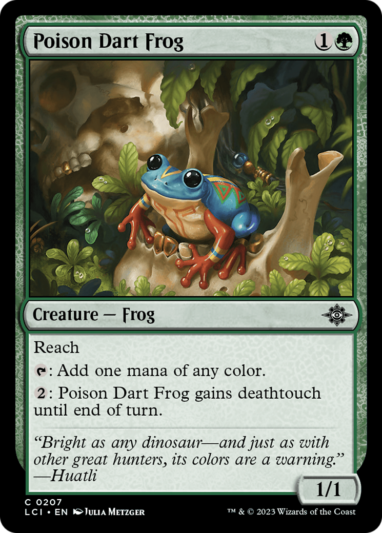 Poison Dart Frog [The Lost Caverns of Ixalan] | Dumpster Cat Games