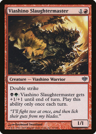 Viashino Slaughtermaster [Conflux] | Dumpster Cat Games