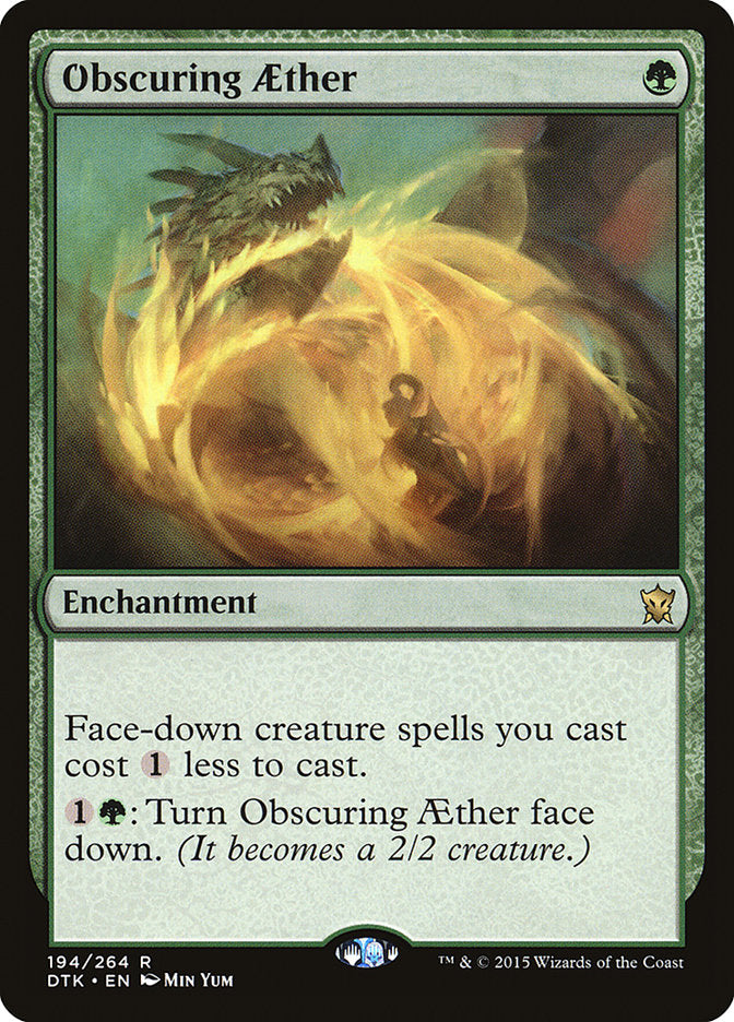 Obscuring Aether [Dragons of Tarkir] | Dumpster Cat Games