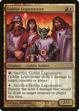 Goblin Legionnaire [Friday Night Magic 2007] | Dumpster Cat Games