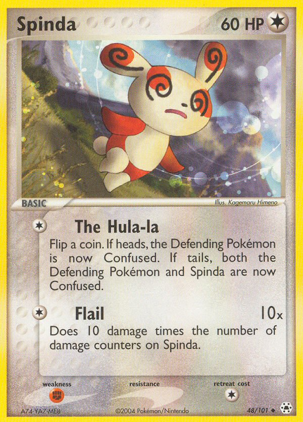 Spinda (48/101) [EX: Hidden Legends] | Dumpster Cat Games
