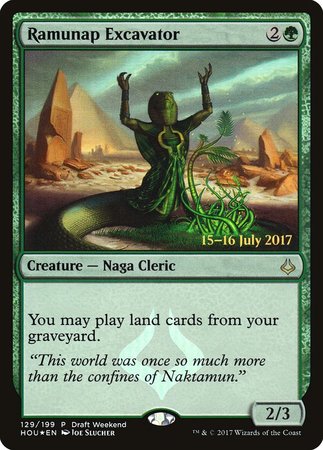 Ramunap Excavator [Hour of Devastation Promos] | Dumpster Cat Games