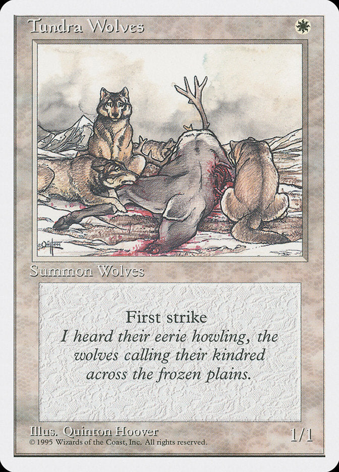 Tundra Wolves [Fourth Edition] | Dumpster Cat Games