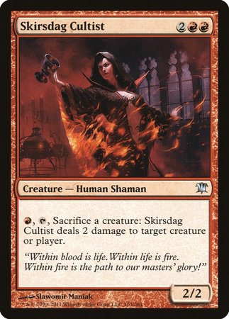 Skirsdag Cultist [Innistrad] | Dumpster Cat Games