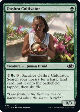Oashra Cultivator [Jumpstart 2022] | Dumpster Cat Games