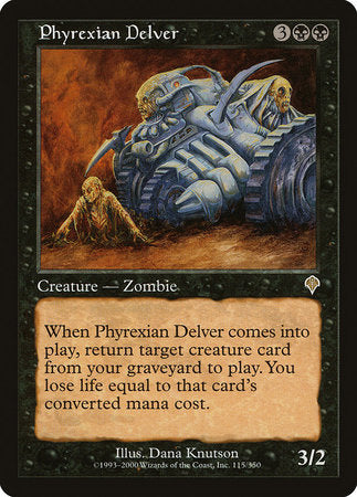 Phyrexian Delver [Invasion] | Dumpster Cat Games