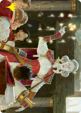 Professor of Symbology Art Card (Gold-Stamped Signature) [Strixhaven: School of Mages Art Series] | Dumpster Cat Games