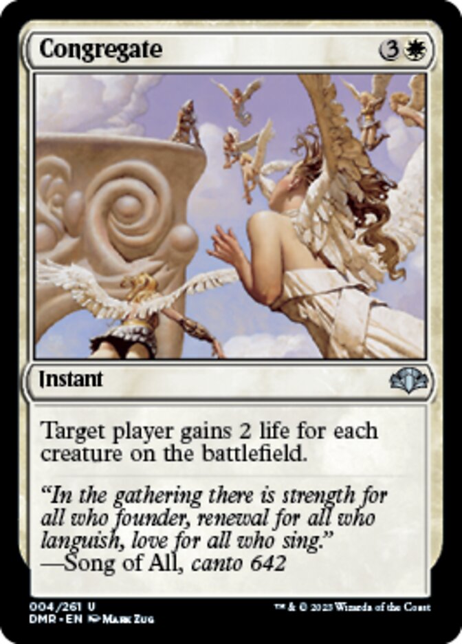 Congregate [Dominaria Remastered] | Dumpster Cat Games