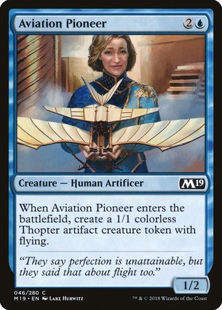Aviation Pioneer [Core Set 2019] | Dumpster Cat Games