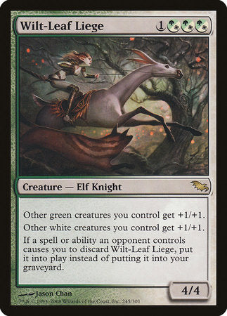 Wilt-Leaf Liege [Shadowmoor] | Dumpster Cat Games