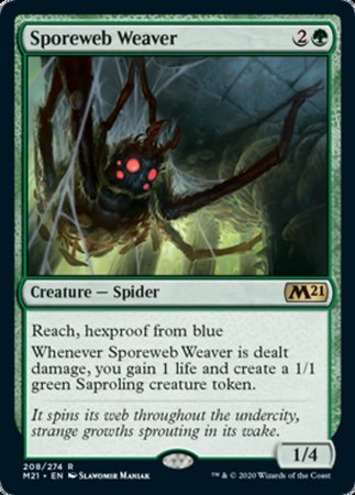 Sporeweb Weaver [Core Set 2021] | Dumpster Cat Games