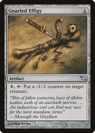Gnarled Effigy [Shadowmoor] | Dumpster Cat Games