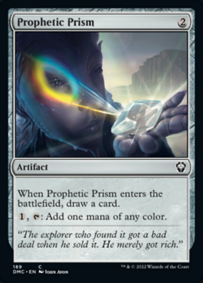 Prophetic Prism [Dominaria United Commander] | Dumpster Cat Games