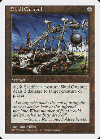 Skull Catapult [Fifth Edition] | Dumpster Cat Games