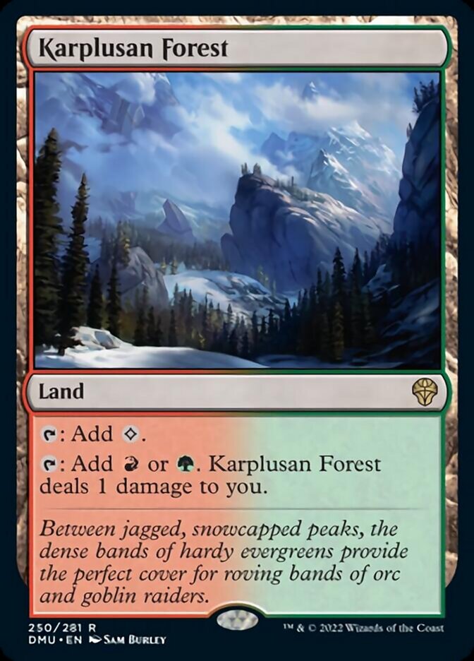 Karplusan Forest [Dominaria United] | Dumpster Cat Games