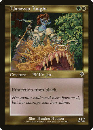 Llanowar Knight [Invasion] | Dumpster Cat Games