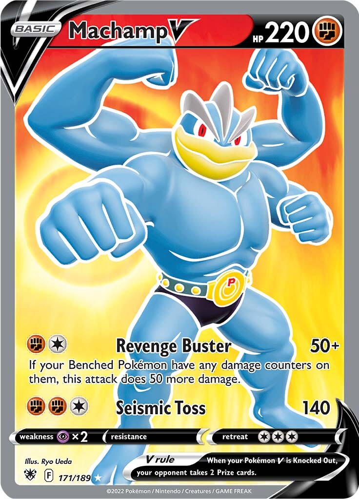 Machamp V (171/189) [Sword & Shield: Astral Radiance] | Dumpster Cat Games