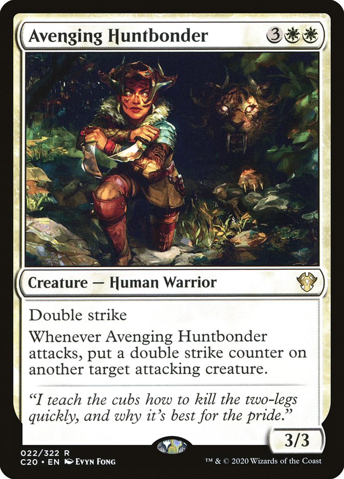 Avenging Huntbonder [Commander 2020] | Dumpster Cat Games